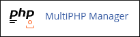 cPanel -  Software - MultiPHP Manager icon